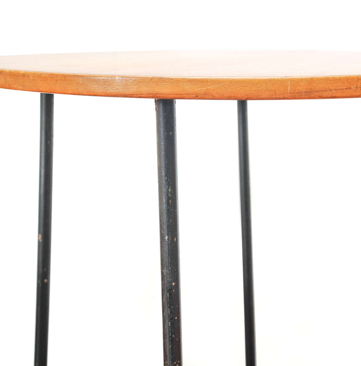 Hans Bellmann, 1950s Small Table and Two Chairs In Excellent Condition For Sale In Milan, IT